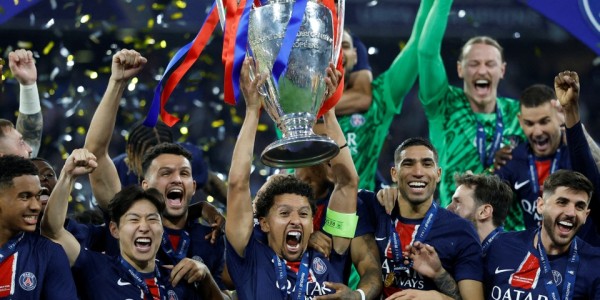 巴黎欧冠夺冠后已获1.48亿欧奖金，创欧冠单赛季收入奖金纪录